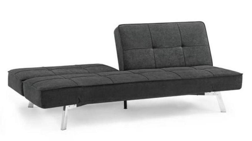 Tempur Ostuni slaapbank half uitgeklapt